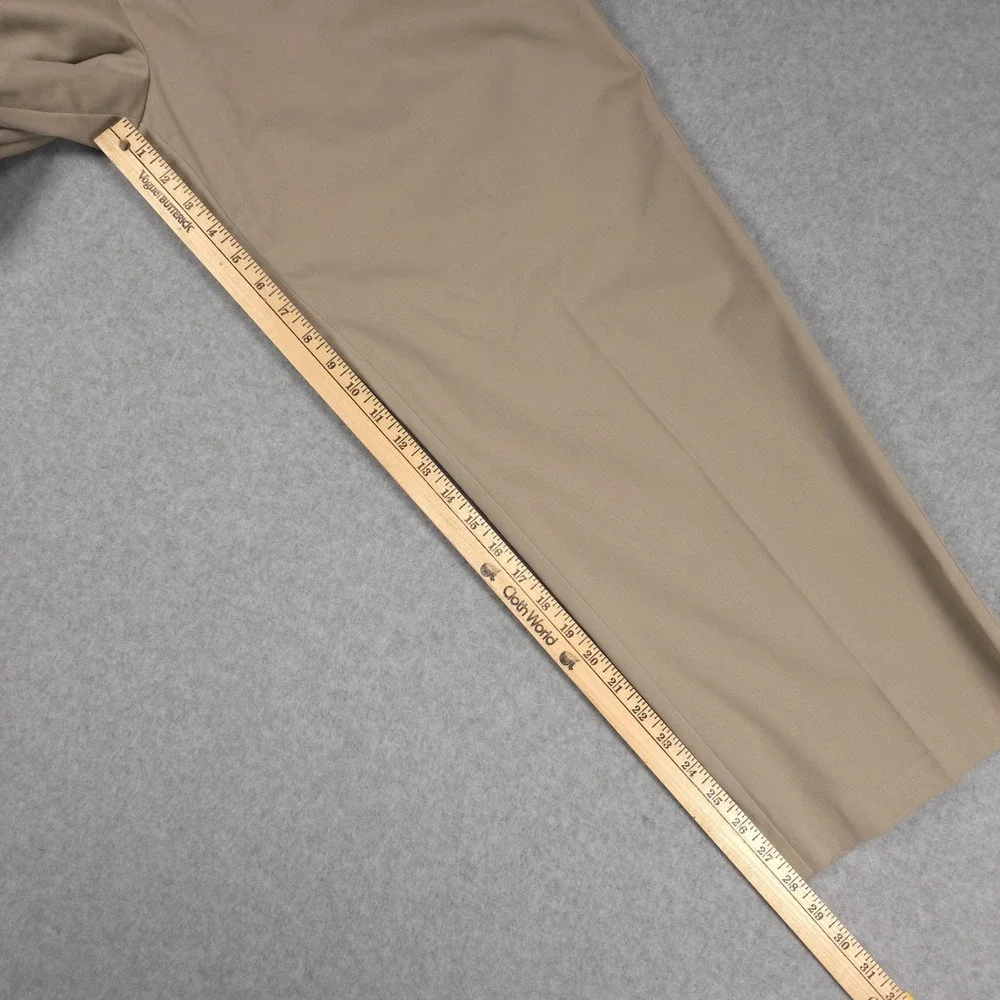 Dockers D3 Mens 38x29 Beige Khaki Flat Front Casual Chino Pants School